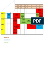 Timetable Sem 2