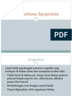 Metabolisme Lipoprotein