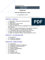 Pakistan The Factories Act, 1934: CHAPTER I - Preliminary