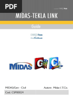 Tekla MIDAS Link