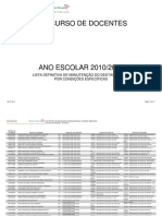 Listas de Manutenção de DCE - Actualizacao