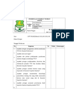 Daftar Tilik Pembinaan Tempat Umum