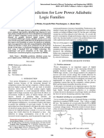 Reliability Prediction For Low Power Adiabatic Logic Families