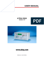 User Manual: ATEQ D520