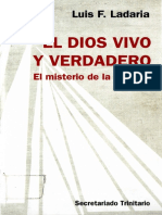 LADARIA, L. F., El Dios Vivo y Verdadero. El Misterio de La Trinidad, 2010