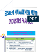 Sistem Mutu Industri Farmasi