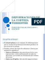 Deformaciones de La Corteza Terrestre