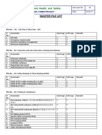 EHS Master File List - NFC