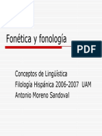 Fonetica y Fonologia PDF