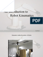 An Introduction To Robot Kinematics: Renata Melamud