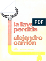 La Llave Perdida - Alejandro Carrión