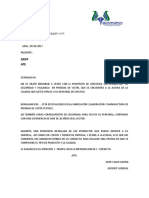 Carta de Presentacion Gryp