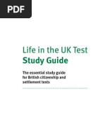 Extracts From Life in The UK Test-Study Guide (Red Squirrel Publishing)