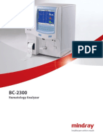 Hematology Analyzer Mindray BC 2300