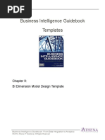 BIGuidebook Templates - BI Logical Data Model - Preliminary Design