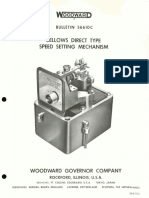 Woodward Speed Setting Mech