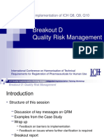 06 Breakout D-Quality Risk Management-Key Messages