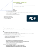 Northern Mindanao Colleges, Inc.: Outcomes - Based Course Syllabus Research 1