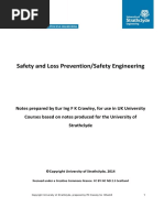 Safety and Loss Prevention Teaching Notes