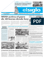 Edición Impresa El Siglo 26-07-2017