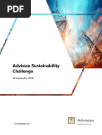 Advisian Sustainability Challenge