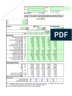 Shear Design Spreadsheet