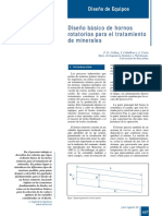 392-107 Diseño Básico de Hornos Rotatorios para El Tratamiento de Minerales