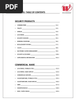 Willoughby Product Catalog