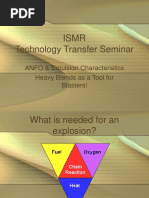 Ismr Technology Transfer Seminar: ANFO & Emulsion Characteristics Heavy Blends As A Tool For Blasters!