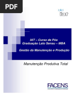 Curso Manutenção Produtiva Total - Iat - Facens - Alunos - Maio - 2010