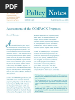 PIDS: Assessment of The COMPACK Program