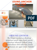 Pile Cap Dan Ground Anchor