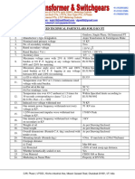 CTS, PTs Upto 33KV Both Indoor & Outdoor, SMC LT Distribution Boxes, Deep Drawn LT Distribution Boxes, MS Sheet LT Distribution Boxes, C&R Panels, Control & Relay Panels