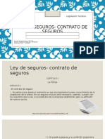 Ley de Seguros - Contrato de Seguros