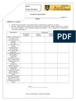 Escala de Apreciación Cuento Evaluacion