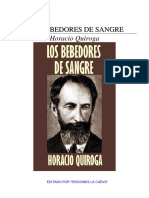 Quiroga Horacio - Los Bebedores de Sangre PDF