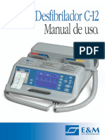 Manual de Uso Desfibrilador E&M C-12 Rev.06