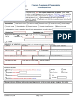 CDOT Access Request Form - Extender 07172014