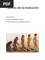 Teorias de La Evolución