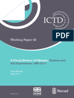 Working Paper 49: A Fiscal History of Ethiopia