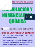 Formulacion y Nomenclatura