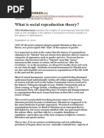 TITHI BHATTACHARYA - What Is Social Reproduction Theory