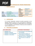 Programacion Promocional