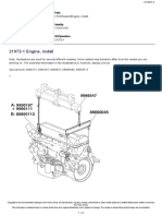 21072-1 Engine, Install