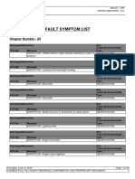 Fault Symptom List-1