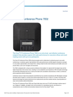 Cisco IP Conference Phone 7832 Data Sheet