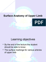  Surface Anatomy of Upper Limb