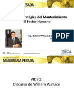 Gestión Estratégica Del Mantenimiento Aplicada A Maquinaria Pesada - Ing. Robert William Castillo Alva PDF