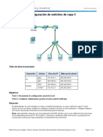 5.3.3.5 Packet Tracer - Configure Layer 3 Switches Instructions