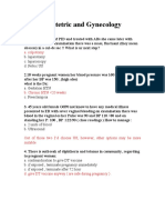 Obstetric and Gynecology: A. Colpotomy